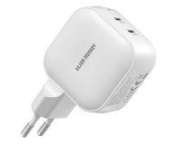 Silver Monkey Ładowarka GaN Smart Duo 48W PD Biała - 1417245 - zdjęcie 9